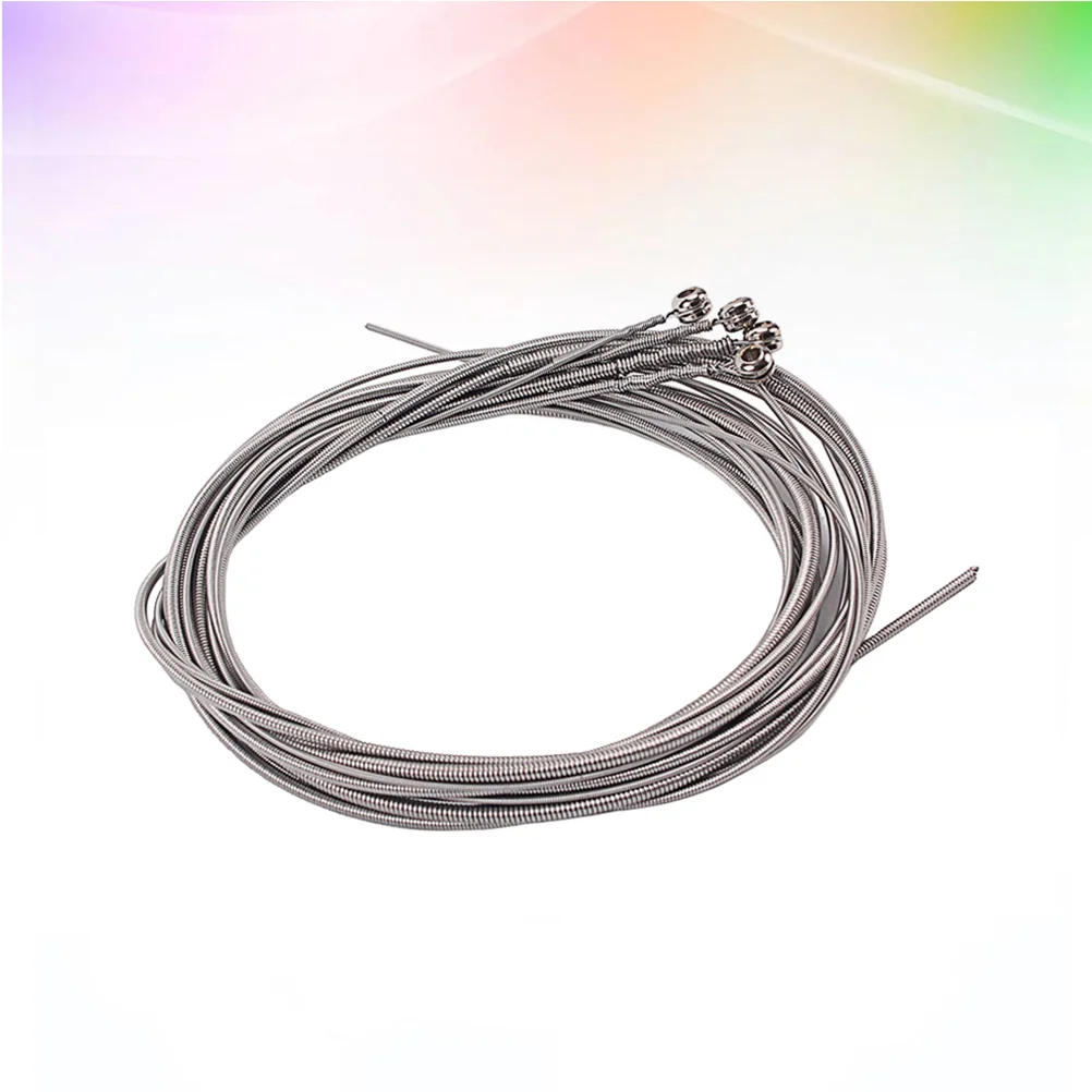 4 Pcs Stainless Steel Bass 4 Strings Bass Guitar Parts Accessories Guitar String Gauge Bass Guitar Music Accessories (Silver, 4
4 Pcs Stainless Steel Bass 4 Strings Bass Guitar Parts Accessories Guitar String Gauge Bass Guitar Music Accessories (Silver, 4