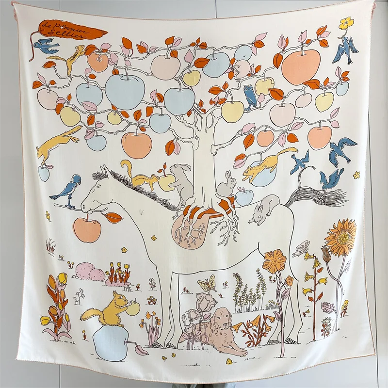 Warm Wool Silk Scarf Luxury Designers Scarfs Large Pashmina Rolled Edge Shawls Stole Cape Blanket 140cm
Warm Wool Silk Scarf Luxury Designers Scarfs Large Pashmina Rolled Edge Shawls Stole Cape Blanket 140cm