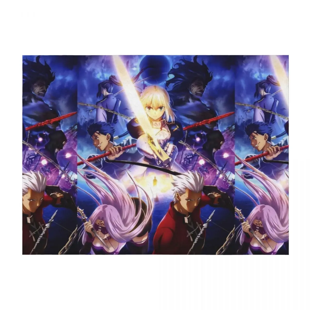 Fate Stay Night Servants Throw Blanket sofa bed Blankets For Baby Vintage Large Blankets
Fate Stay Night Servants Throw Blanket sofa bed Blankets For Baby Vintage Large Blankets