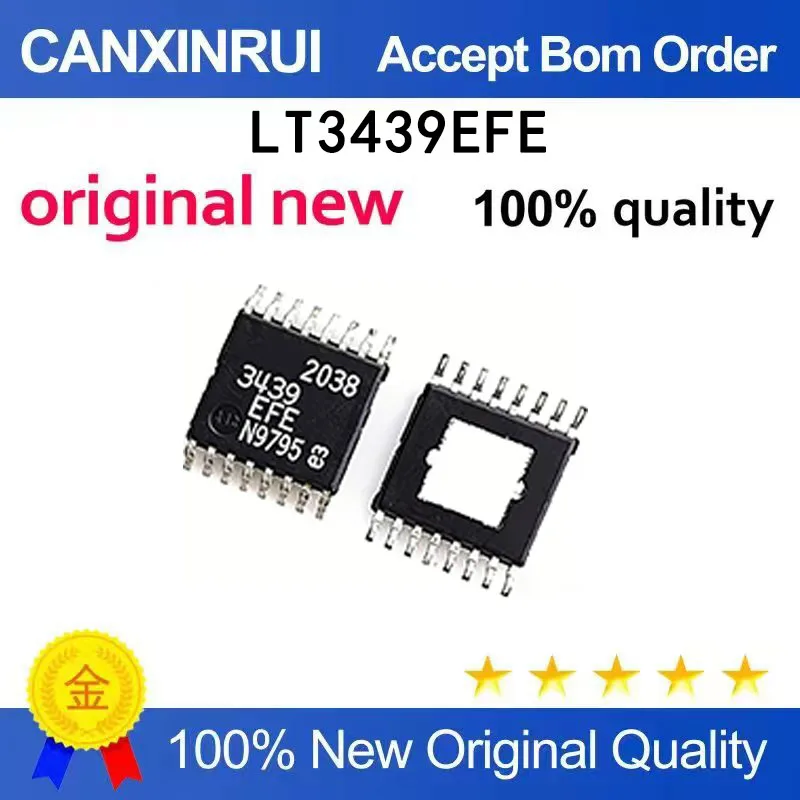(5-100 pieces)Brand new original LT3439EFE TSSOP16 transformer driver IC in stock
(5-100 pieces)Brand new original LT3439EFE TSSOP16 transformer driver IC in stock