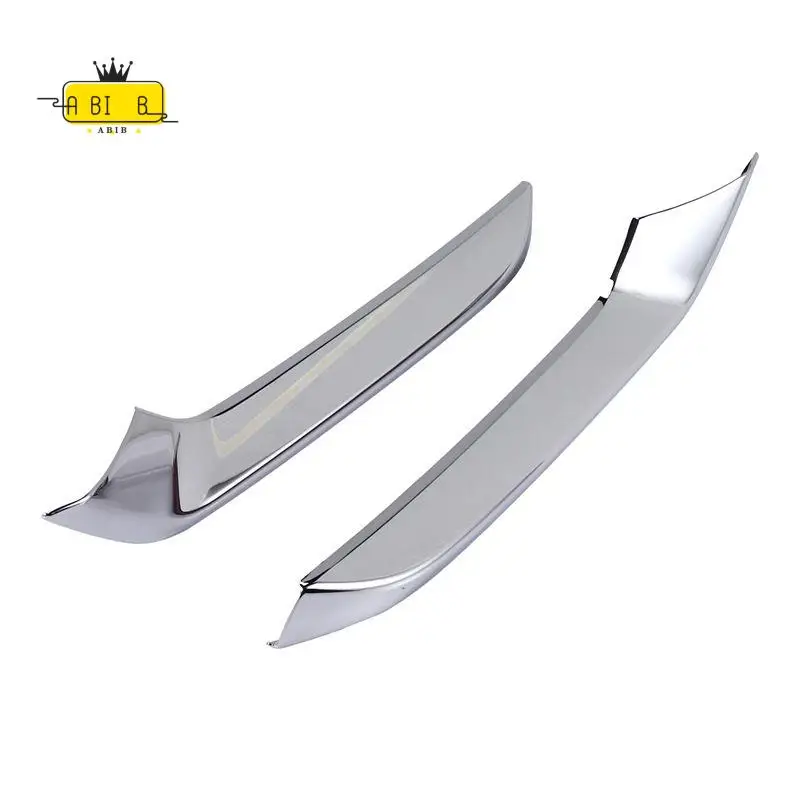 ABIB -Car Chrome Front Bumper Lower Grille Trim Strips Fog Light Cover Trim For Honda HRV HR-V Vezel 2021 2022
ABIB -Car Chrome Front Bumper Lower Grille Trim Strips Fog Light Cover Trim For Honda HRV HR-V Vezel 2021 2022
