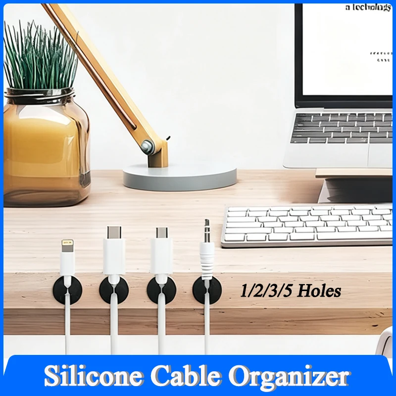 1~150Pcs Silicone Cable Organizer Cable Management Winder Desktop Tidy Management Clip Holder for Mouse Keyboard Headphone
1~150Pcs Silicone Cable Organizer Cable Management Winder Desktop Tidy Management Clip Holder for Mouse Keyboard Headphone
