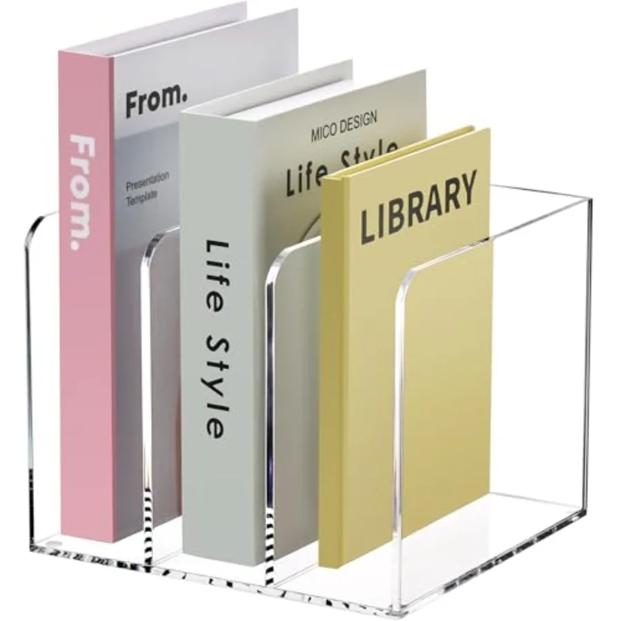 Акриловый держатель для журналов. Прозрачный настольный органайзер с 3 вертикальными отделениями. Держатель для журнальных файлов. Стойка-сортировщик. Органайзеры для рабочих мест.
Акриловый держатель для журналов. Прозрачный настольный органайзер с 3 вертикальными отделениями. Держатель для журнальных файлов. Стойка-сортировщик. Органайзеры для рабочих мест.