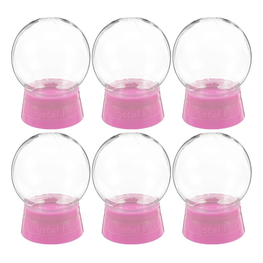 6pcs Crystal Ball Handmade Accessories Transparent Plastic DIY Snow Globe Water Jar Fillable Shake Decoration Home Party
6pcs Crystal Ball Handmade Accessories Transparent Plastic DIY Snow Globe Water Jar Fillable Shake Decoration Home Party