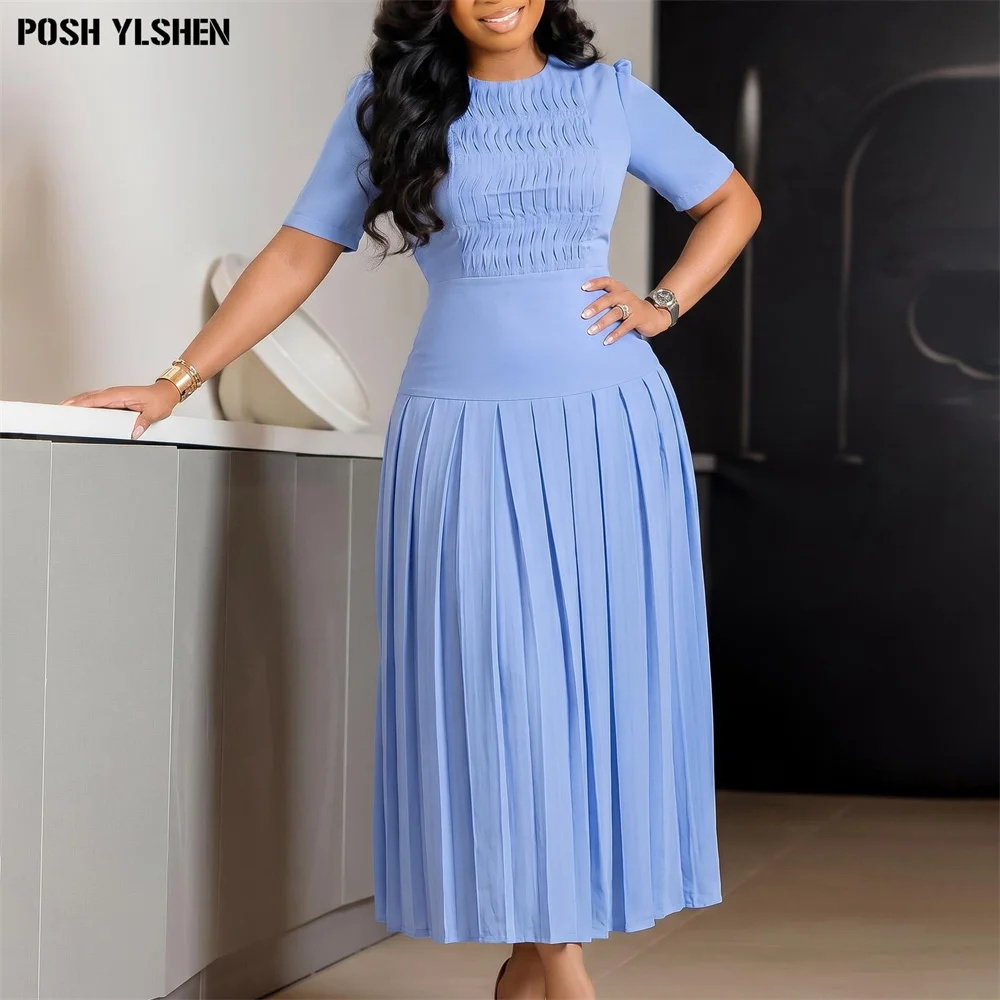 Sexy Pleated African casual Dresses for Women 2026 Summer Clothes Long Dress Wedding Party Vestidos Elegant Robe Longue Femme
Sexy Pleated African casual Dresses for Women 2026 Summer Clothes Long Dress Wedding Party Vestidos Elegant Robe Longue Femme