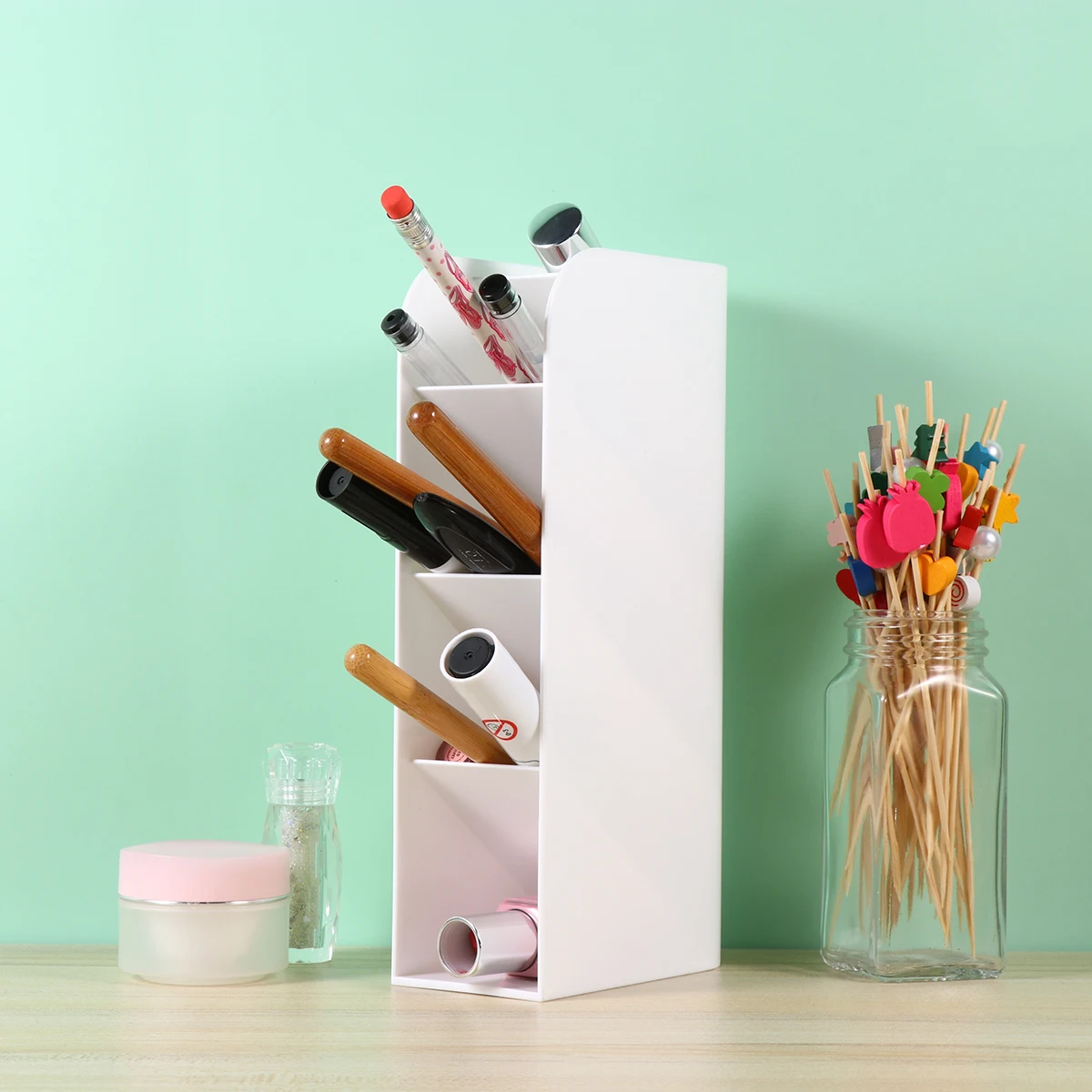 2pcs Desktop Pen Holder Eco- Stationery Case Multifunctional Pencil Box For Students Light Portable
2pcs Desktop Pen Holder Eco- Stationery Case Multifunctional Pencil Box For Students Light Portable