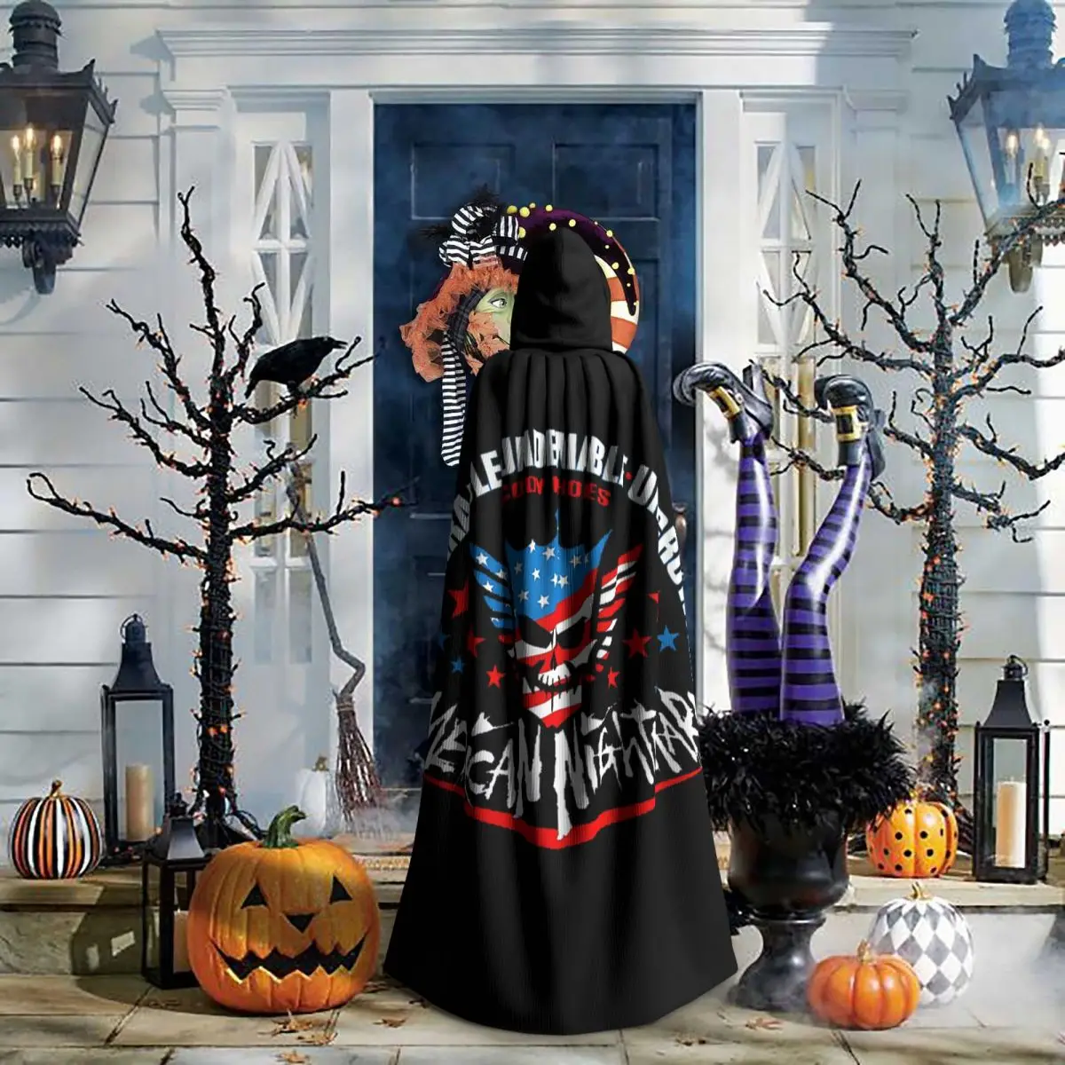 Cody Rhodes Mes Long Hooded Cloak Witch Medieval Costume Cosplay Cape HalloweenVampire Adult Unisex
Cody Rhodes Mes Long Hooded Cloak Witch Medieval Costume Cosplay Cape HalloweenVampire Adult Unisex