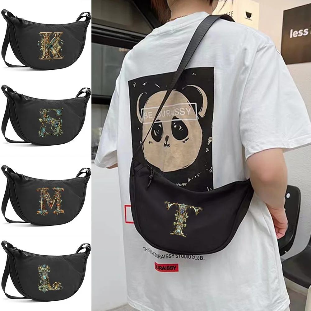 Inclined Shoulder Bag Fashion Design Sense Large Capacity Casual Style Graphic Letter Pattern Printing Series Messenger Pack
Inclined Shoulder Bag Fashion Design Sense Large Capacity Casual Style Graphic Letter Pattern Printing Series Messenger Pack