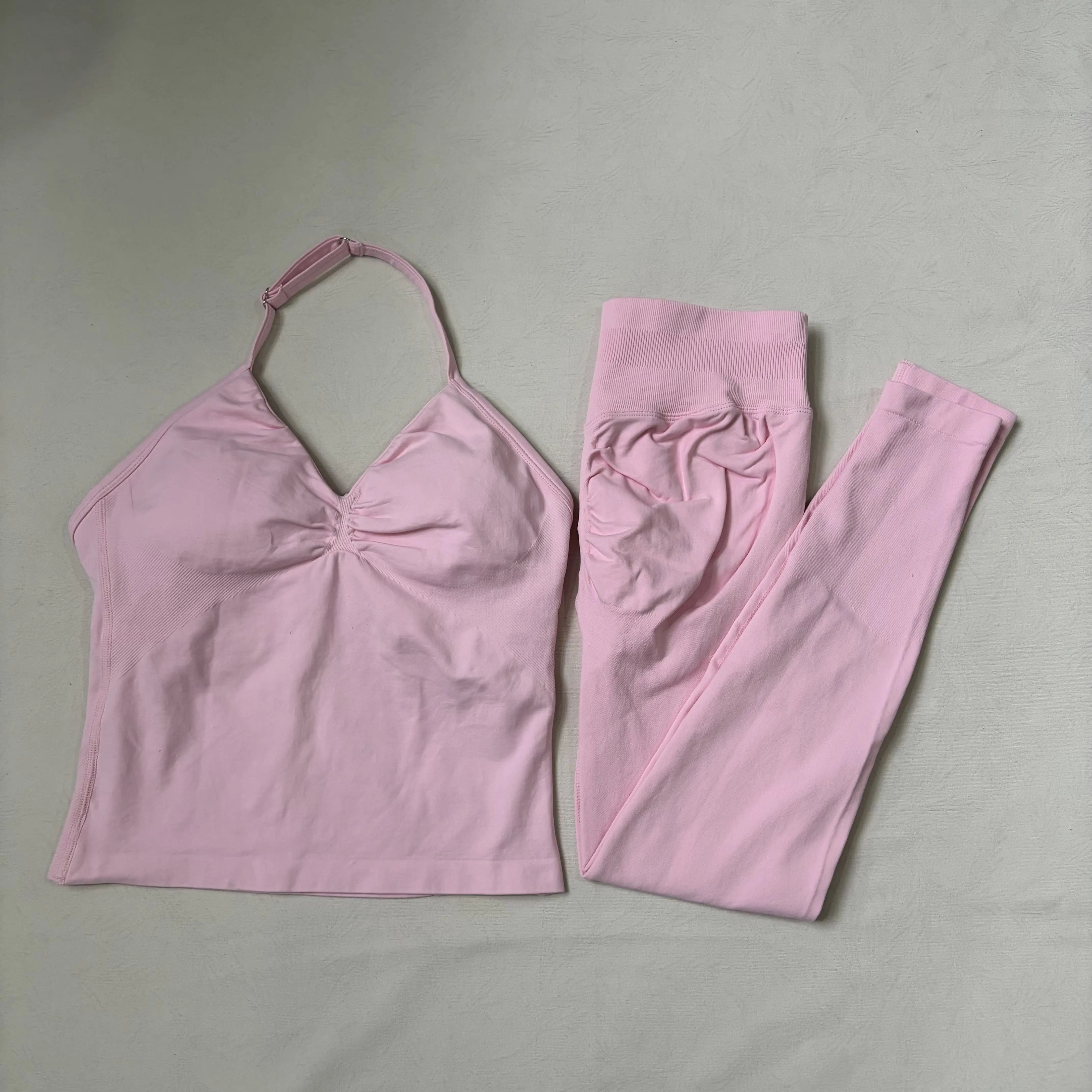 logo Women's 2-Piece Yoga Set Logo Sportswear Gym Fitness Tracksuit with Sports Top And Leggings for Workout And Gym Clothes
logo Women's 2-Piece Yoga Set Logo Sportswear Gym Fitness Tracksuit with Sports Top And Leggings for Workout And Gym Clothes