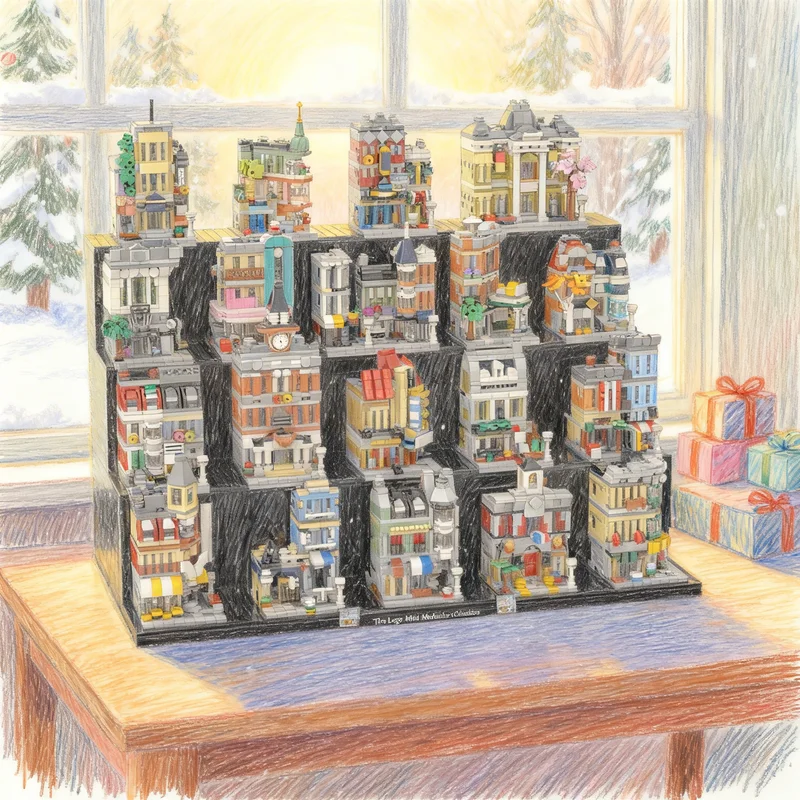 6911pcs MOC The Full Set Of 19 Modular Streetscape Mini Model Building Blocks Creative DIY Gift Display Decor Assemble Premium
6911pcs MOC The Full Set Of 19 Modular Streetscape Mini Model Building Blocks Creative DIY Gift Display Decor Assemble Premium