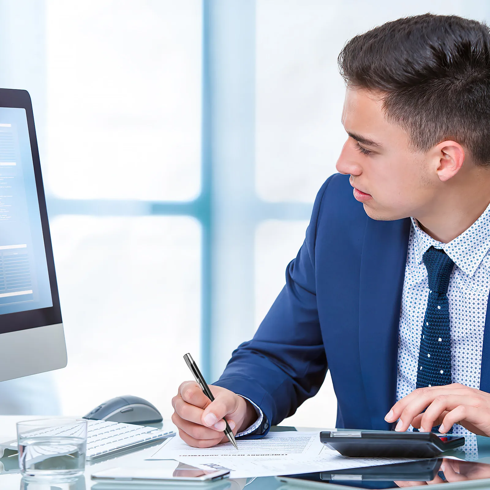 6Pcs Premium Metal Ballpoint Pens Retractable Design Smooth Ink Flow Comfortable Weight School Office Business Graduation Gifts
6Pcs Premium Metal Ballpoint Pens Retractable Design Smooth Ink Flow Comfortable Weight School Office Business Graduation Gifts