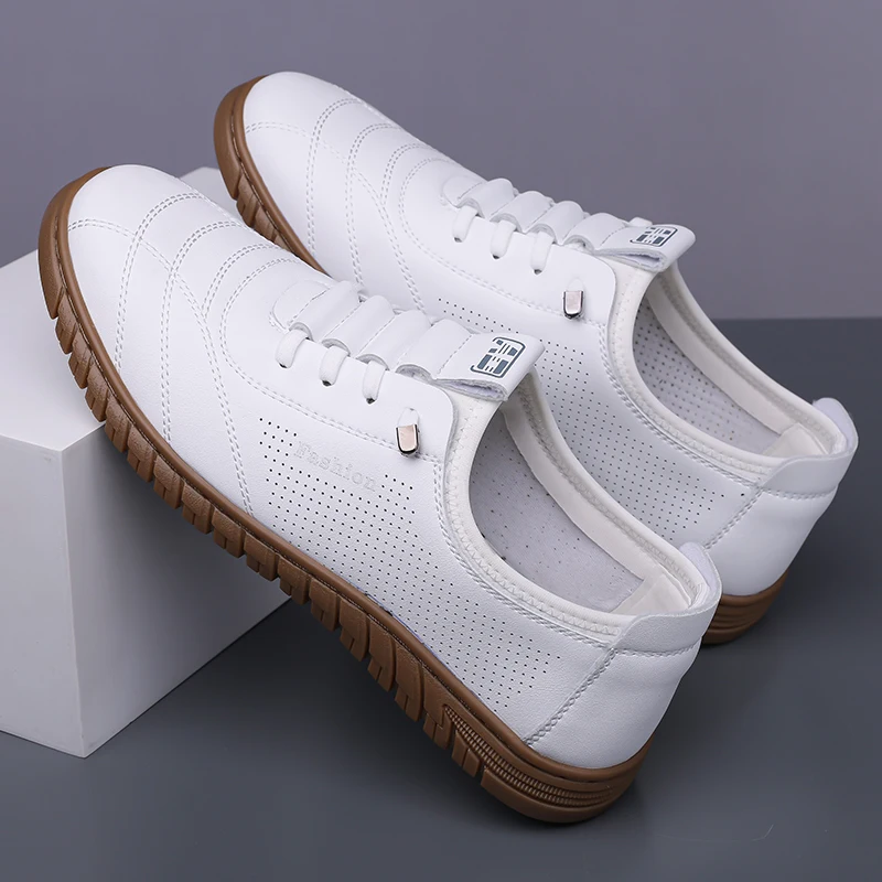 Men's Comfort Loafers, Summer Fashion Hollow Out Breathable Slip-On Clogs, Anti-Slip Soft Sole Casual Shoes-HT193
Men's Comfort Loafers, Summer Fashion Hollow Out Breathable Slip-On Clogs, Anti-Slip Soft Sole Casual Shoes-HT193