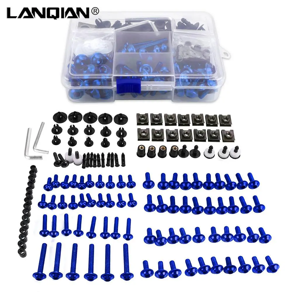 Universal For Yamaha TDM 850 900/A TMAX 500/530 SX/DX SRV250 SRX 400 600 TDR250 Motorcycle Fairing Bolt Kit Fastener Clips Screw
Universal For Yamaha TDM 850 900/A TMAX 500/530 SX/DX SRV250 SRX 400 600 TDR250 Motorcycle Fairing Bolt Kit Fastener Clips Screw