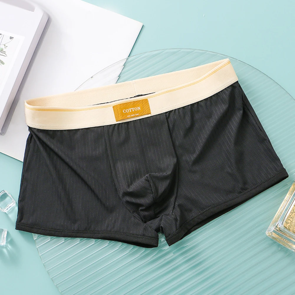 Mens Sexy Underwear Ice Silk Boxer Briefs Bulge Pouch Home Shorts Summer Breathable Underpants Panties Calzoncillo Hombre
Mens Sexy Underwear Ice Silk Boxer Briefs Bulge Pouch Home Shorts Summer Breathable Underpants Panties Calzoncillo Hombre