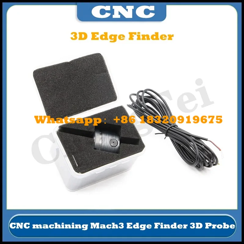 CNC latest 3D touch probe edge locator V5 V6 0.005μm for finding center desktop CNC probe compatible with Mach3 and GRBL
CNC latest 3D touch probe edge locator V5 V6 0.005μm for finding center desktop CNC probe compatible with Mach3 and GRBL