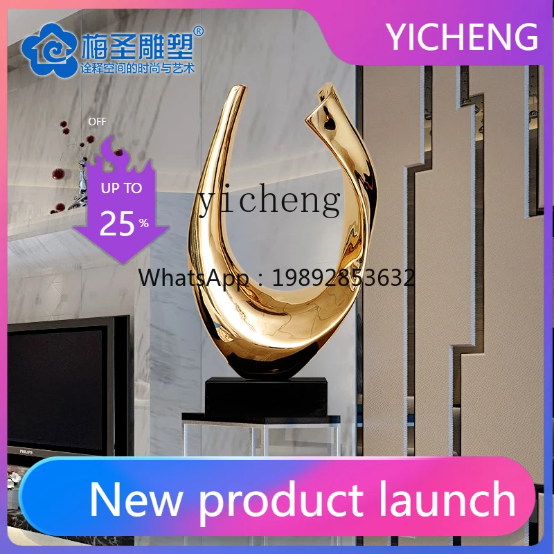 LYY Home Living Room Ornament Decorative Art Creative Office Hotel Lobby Abstract Sculpture
LYY Home Living Room Ornament Decorative Art Creative Office Hotel Lobby Abstract Sculpture