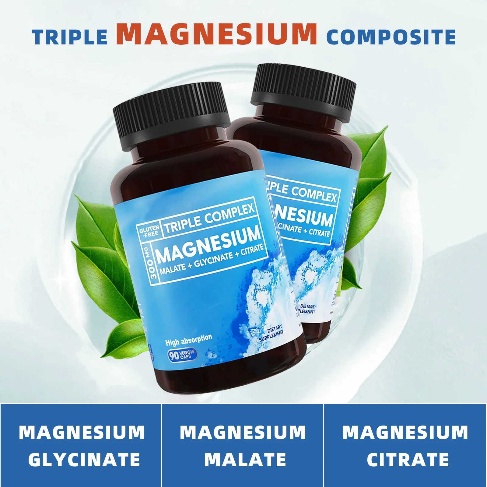 Mei Capsule, used to promote digestion, calm and relax, high absorption magnesium supplement 60 capsules
Mei Capsule, used to promote digestion, calm and relax, high absorption magnesium supplement 60 capsules