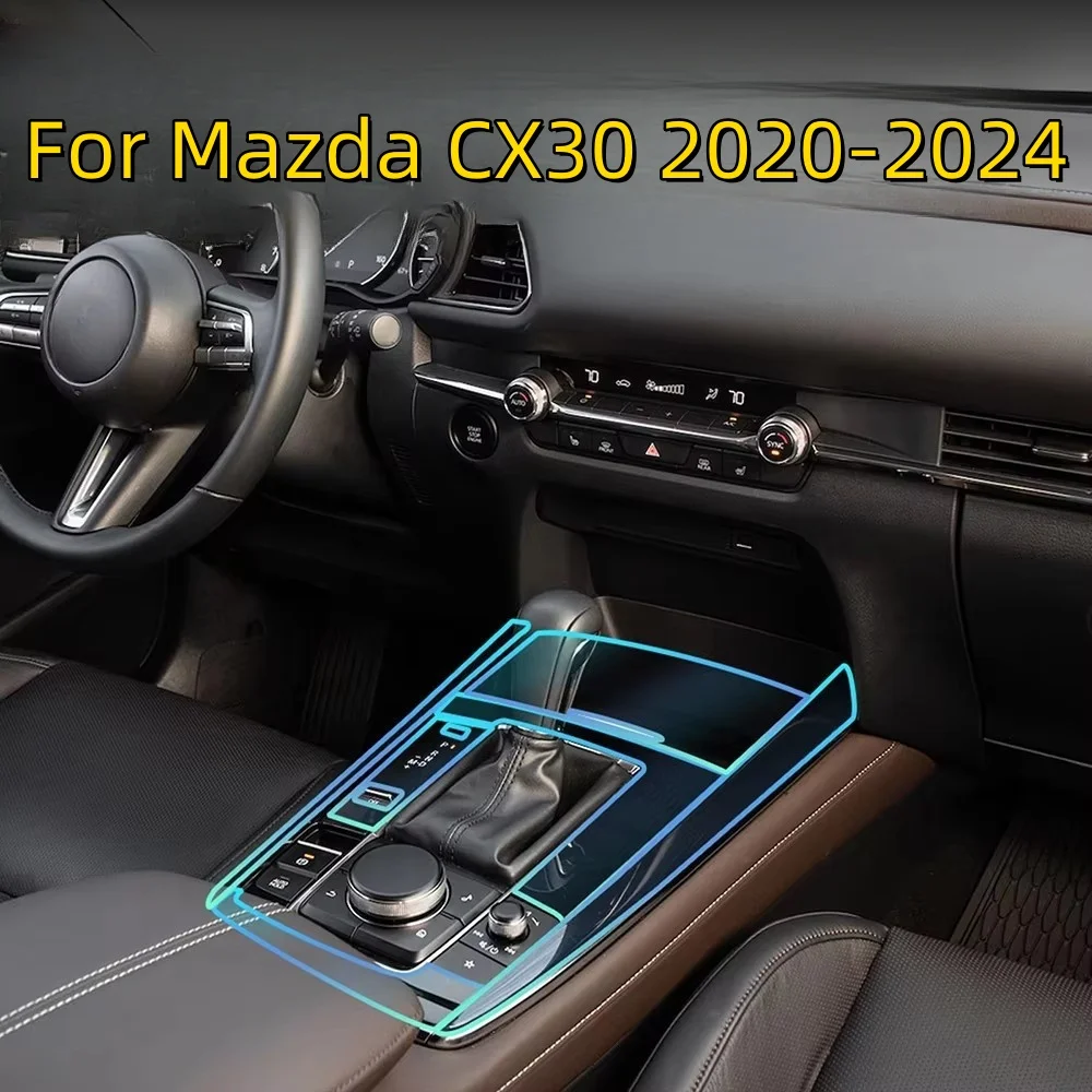 TPU Protective Film For Mazda CX30 2020-2024 Interior Center Console Gear Panel Navigation Screen Anti-Scratch Repair LHD RHD
TPU Protective Film For Mazda CX30 2020-2024 Interior Center Console Gear Panel Navigation Screen Anti-Scratch Repair LHD RHD