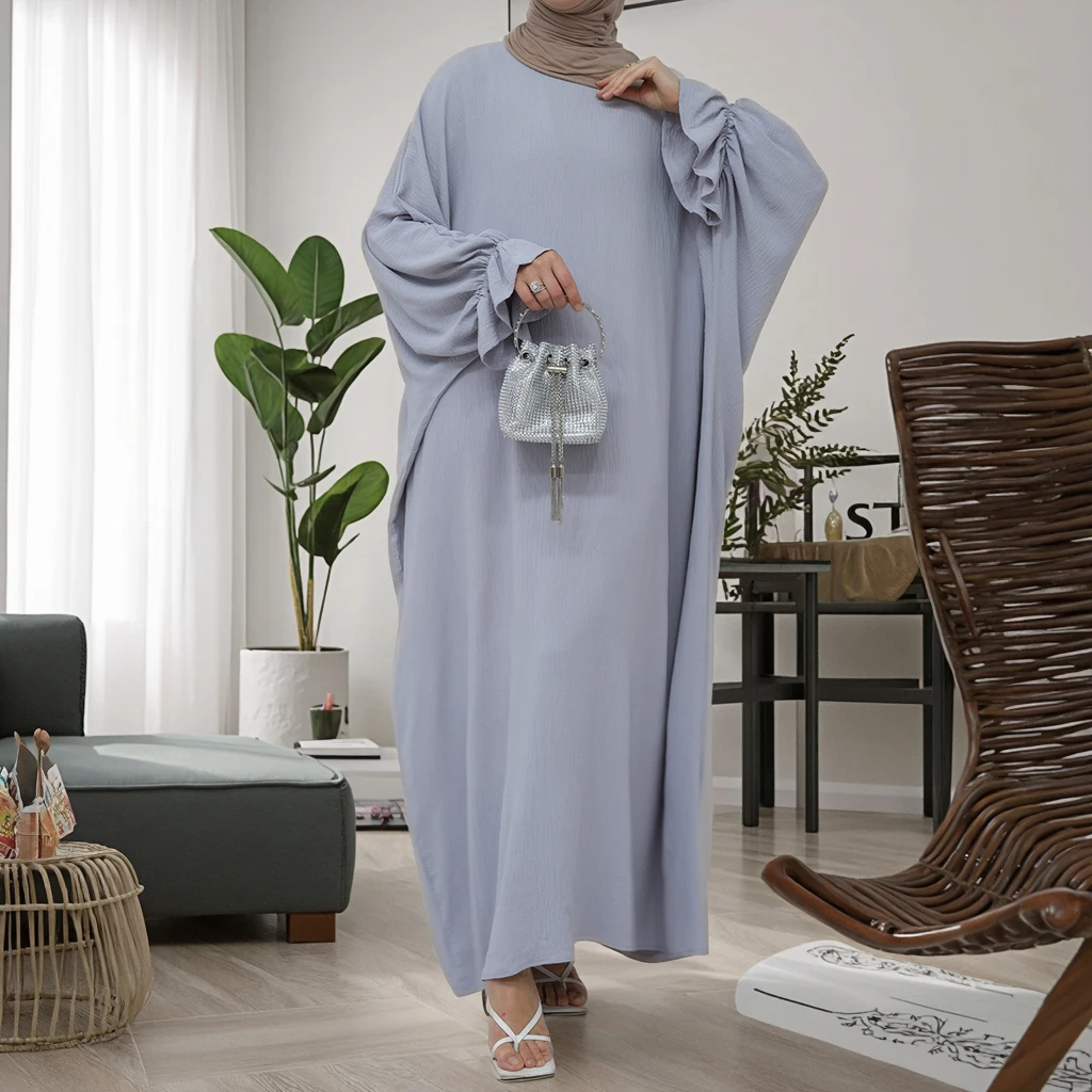 New Arrival Oem Islamic Clothing Wrinkle Polyester Modest Dresses Closed Abaya Women Muslim Dress Plus Size Women's Dresses
New Arrival Oem Islamic Clothing Wrinkle Polyester Modest Dresses Closed Abaya Women Muslim Dress Plus Size Women's Dresses