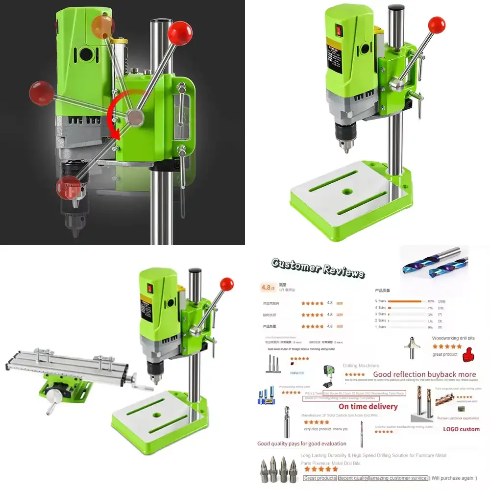 High Speed 340 kW CNC Bench Drilling Machine 220V/480V Automatic Mini Drill Press
High Speed 340 kW CNC Bench Drilling Machine 220V/480V Automatic Mini Drill Press