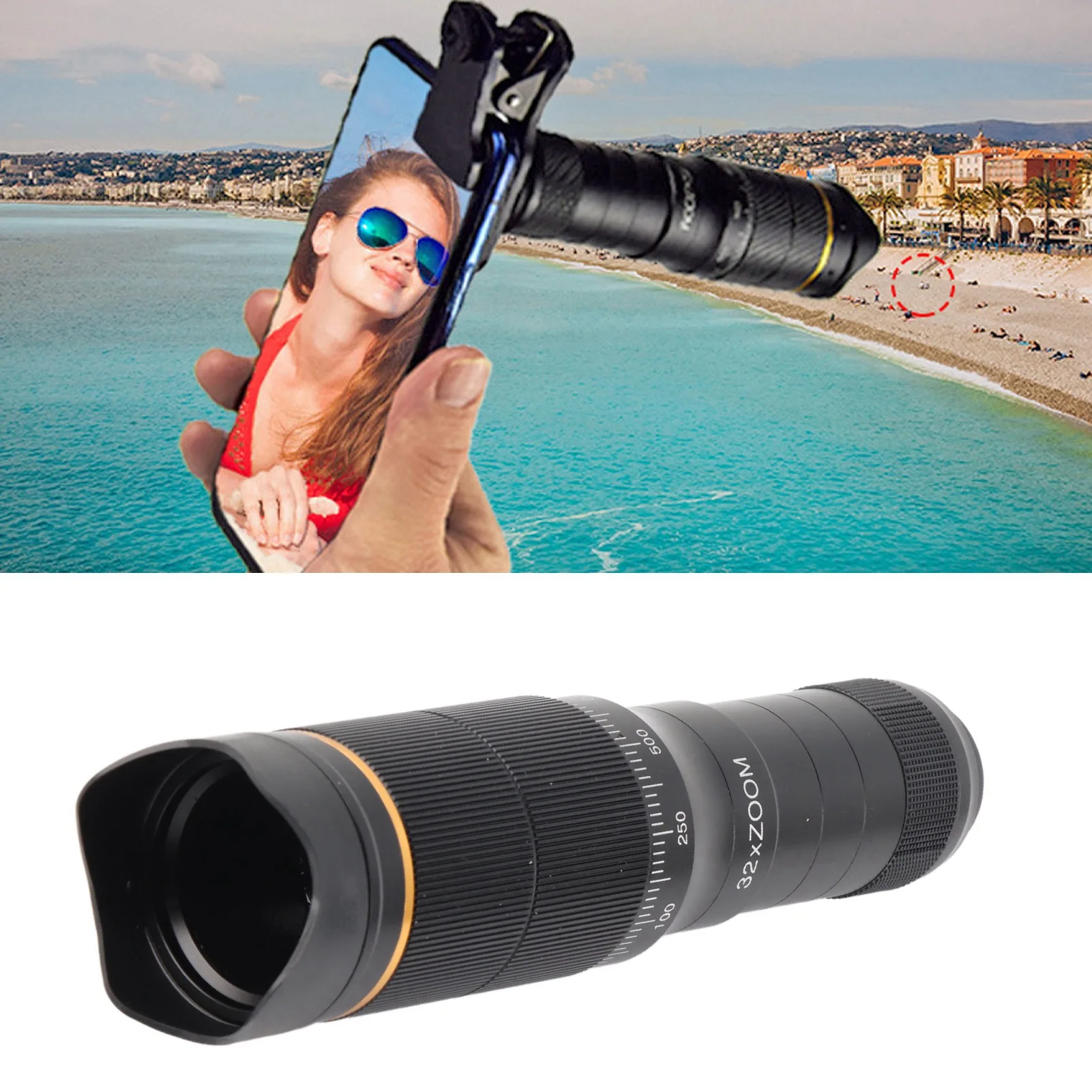 Объектив камеры телефона Портативный Простота установки Совместимость Объектив телескопа для мобильного телефона высокой четкости для путешествий
Объектив камеры телефона Портативный Простота установки Совместимость Объектив телескопа для мобильного телефона высокой четкости для путешествий