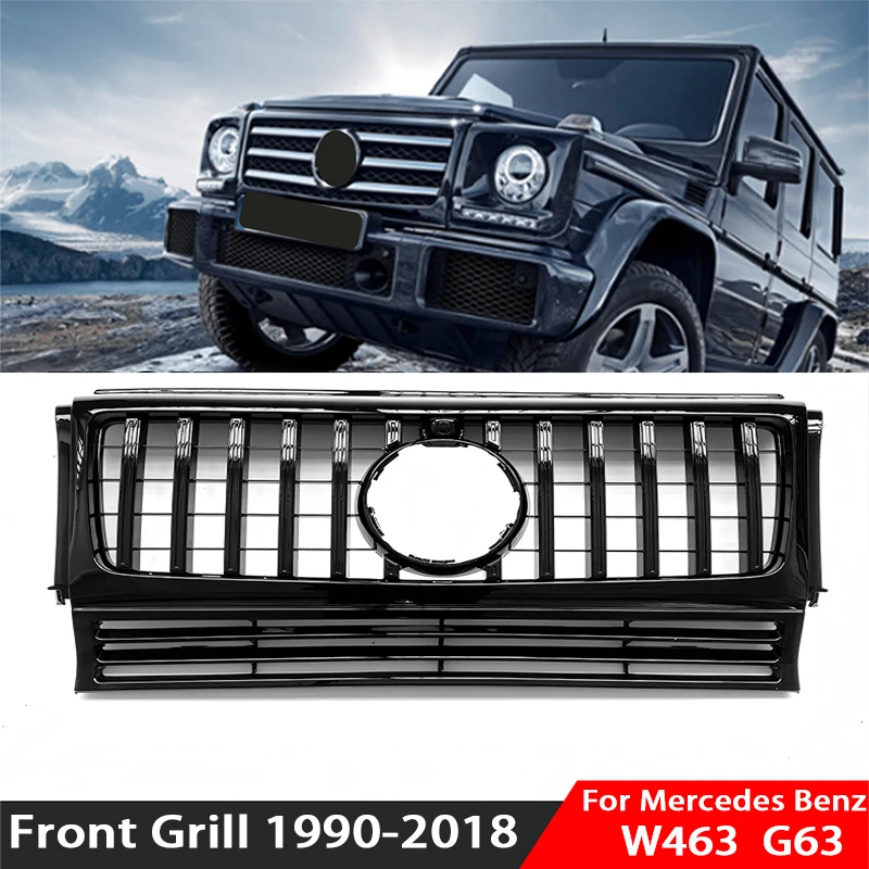 For Mercedes Benz G-Class W463 1990-2018 G500 G550 G65 G55 G63 Front Bumper Hood Mesh Grill Body Kits, Car Styling Upgrade Parts
For Mercedes Benz G-Class W463 1990-2018 G500 G550 G65 G55 G63 Front Bumper Hood Mesh Grill Body Kits, Car Styling Upgrade Parts