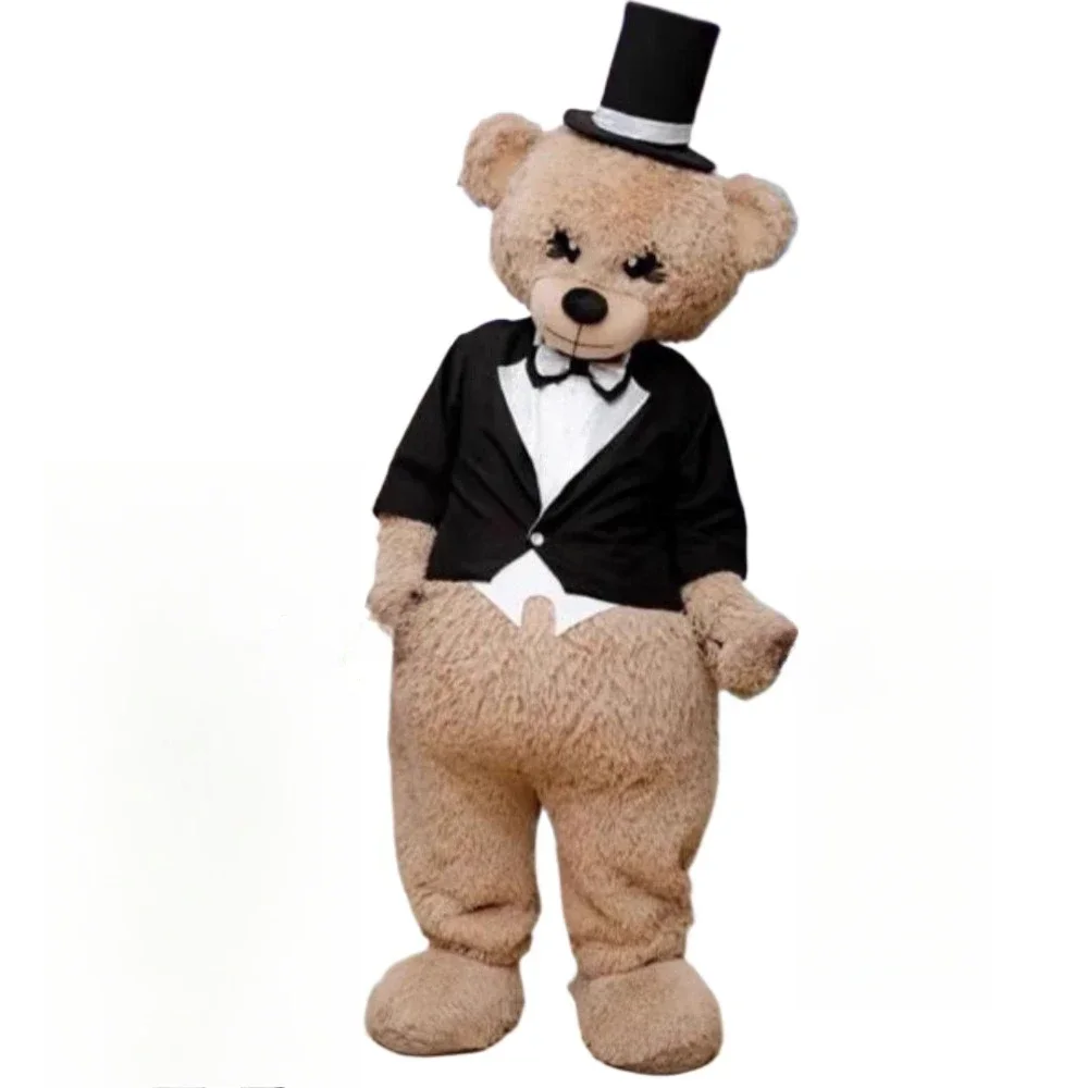 Disney Black Coat Hat Brown Bear Mascot Costumes Role Playing Game Cartoon Parade Outfits Carnival Party Props Accessories
Disney Black Coat Hat Brown Bear Mascot Costumes Role Playing Game Cartoon Parade Outfits Carnival Party Props Accessories