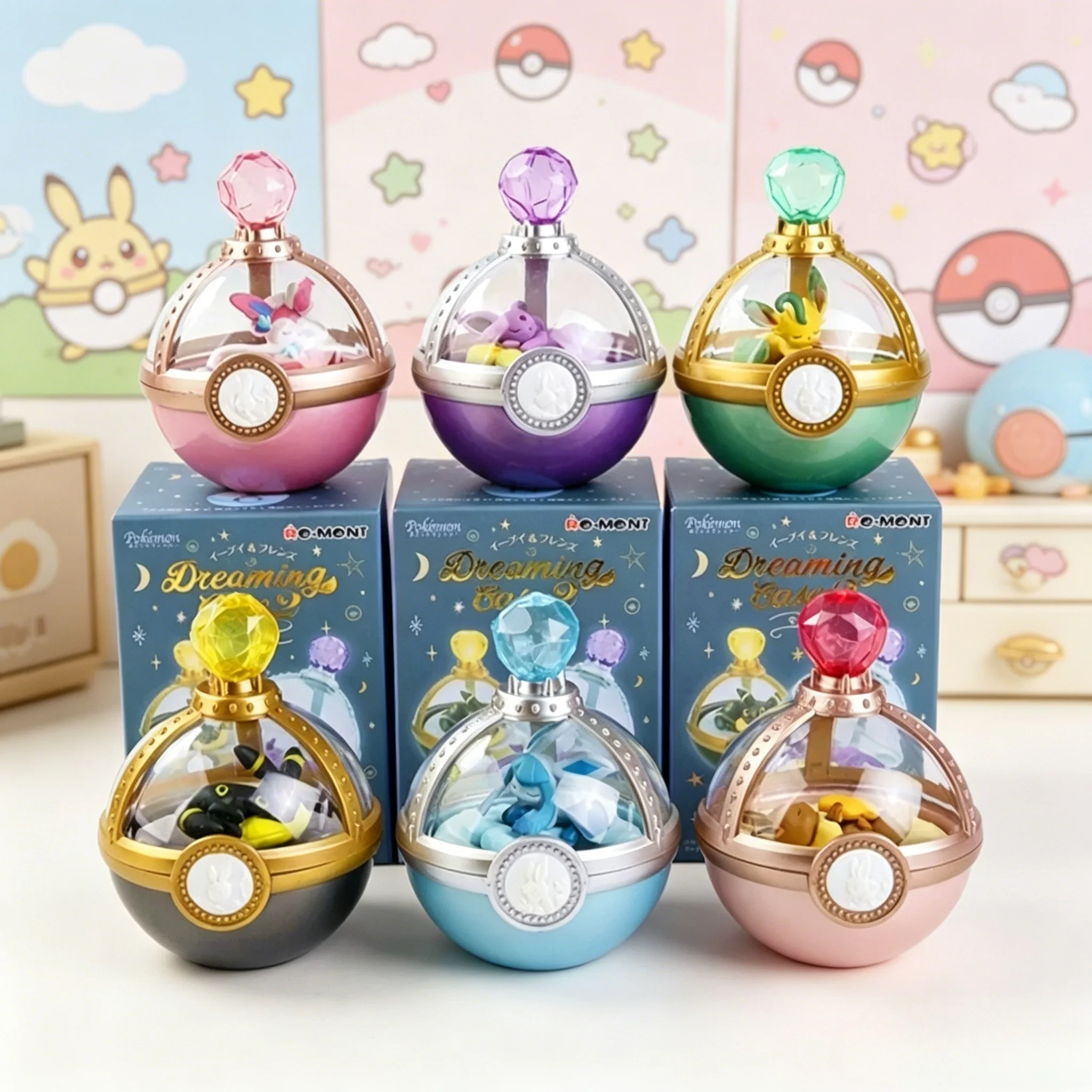 2026 Pokemon Unique Blind Box with Sleeping Eevee Dream Ball Espeon Figurine Umbreon Leafeon Glaceon Sylveon Sweet Decor Gifts
2026 Pokemon Unique Blind Box with Sleeping Eevee Dream Ball Espeon Figurine Umbreon Leafeon Glaceon Sylveon Sweet Decor Gifts