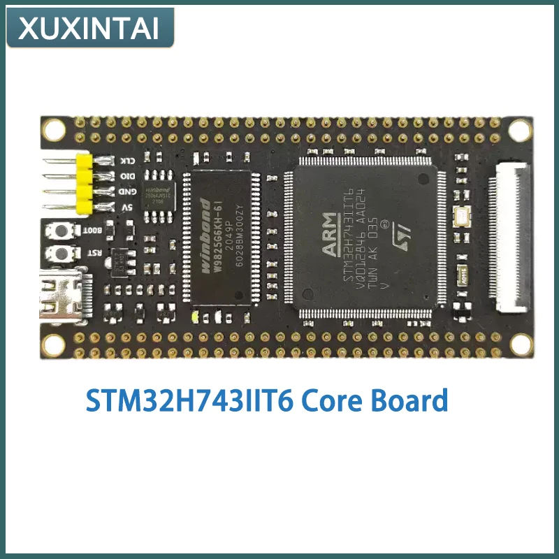 1PCS New Original STM32H743IIT6 Core Board STM32H743 Development Board 480MHz 2MFlash 1M SRAM
1PCS New Original STM32H743IIT6 Core Board STM32H743 Development Board 480MHz 2MFlash 1M SRAM