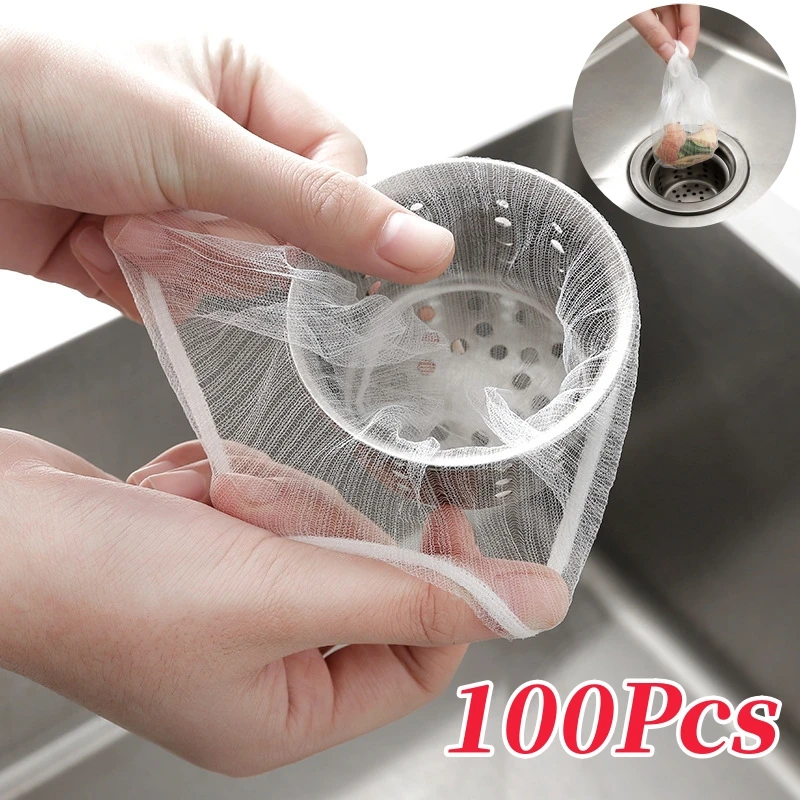 100/30pcs Disposable Sink Filter Mesh Bags Kitchen Sink Strainer Drain Hole Anti-blocking Garbage Bag Cleaning Strainers Net
100/30pcs Disposable Sink Filter Mesh Bags Kitchen Sink Strainer Drain Hole Anti-blocking Garbage Bag Cleaning Strainers Net