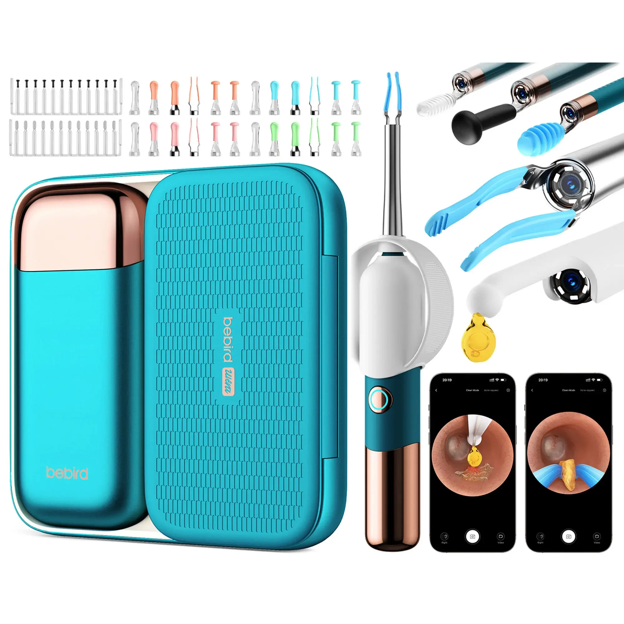 2026 Upgraded Bebird EarSight Ultra Smart Visual Ear Cleaning Device 20 Megapixels Ultra-clear 5G Video Transmission Ear Cleaner
2026 Upgraded Bebird EarSight Ultra Smart Visual Ear Cleaning Device 20 Megapixels Ultra-clear 5G Video Transmission Ear Cleaner