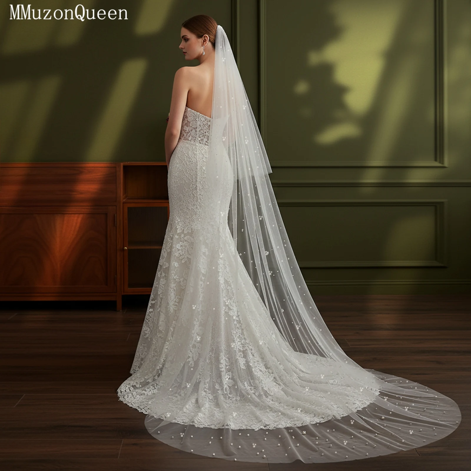 Популярная свадебная фата TOPQUEEN V186 с жемчугом, двухслойная, длинная, белая/цвета слоновой кости, из тюля, с гребнем
Популярная свадебная фата TOPQUEEN V186 с жемчугом, двухслойная, длинная, белая/цвета слоновой кости, из тюля, с гребнем