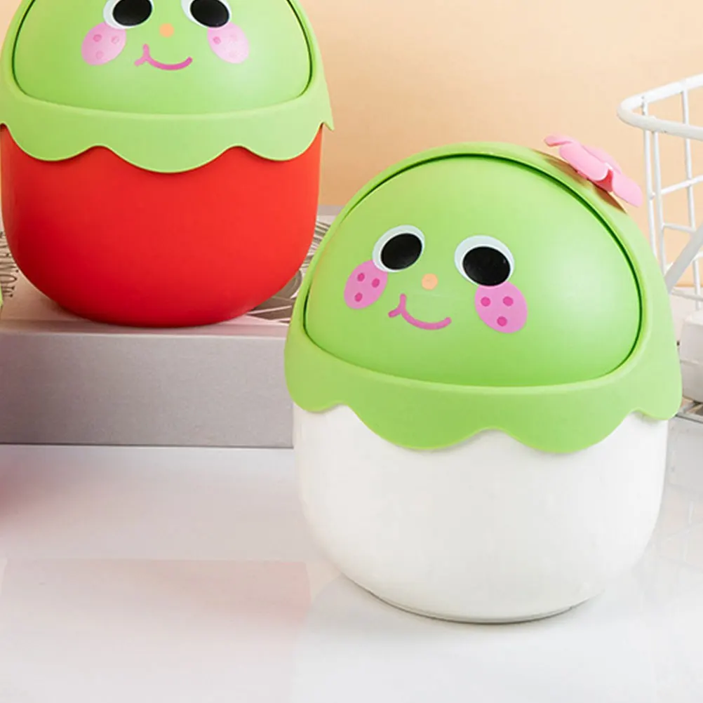 Cute Strawberry Flip Trash Can White Mini Desk Storage Container Plastic Waste Bin Tabletop ganizers Home Supplies
Cute Strawberry Flip Trash Can White Mini Desk Storage Container Plastic Waste Bin Tabletop ganizers Home Supplies