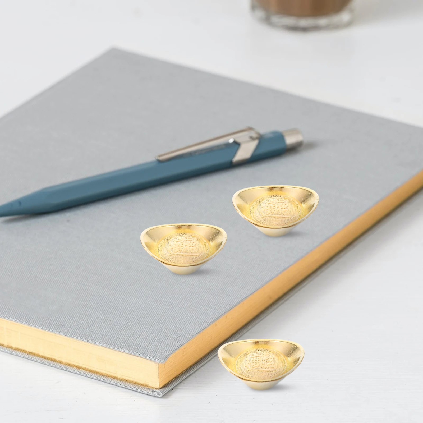 5pcs Zinc Ingot Decoration For Wealth Luck Ingot Home Office Chinese Feng Shui Wealth Luck Charm Small House Ornaments
5pcs Zinc Ingot Decoration For Wealth Luck Ingot Home Office Chinese Feng Shui Wealth Luck Charm Small House Ornaments