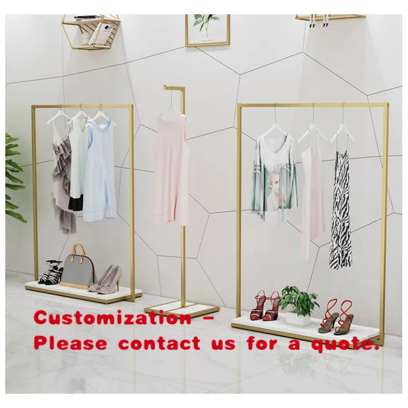 custom.Gold Apparel Clothes Racks
custom.Gold Apparel Clothes Racks