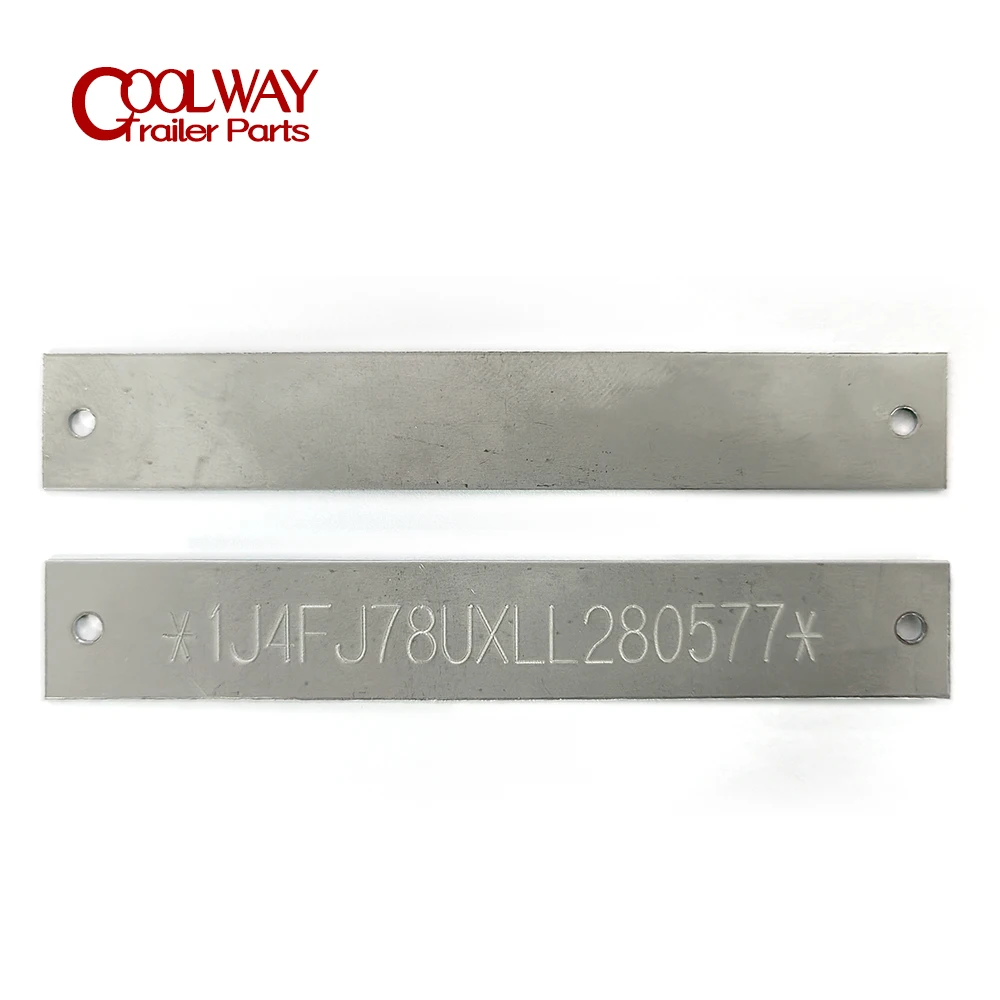 Stainless Steel Fully Engraved Frame NO. VIN Plate Serial Number Motorcycle Kawasaki Suzuki Honda Yamaha ALL
Stainless Steel Fully Engraved Frame NO. VIN Plate Serial Number Motorcycle Kawasaki Suzuki Honda Yamaha ALL