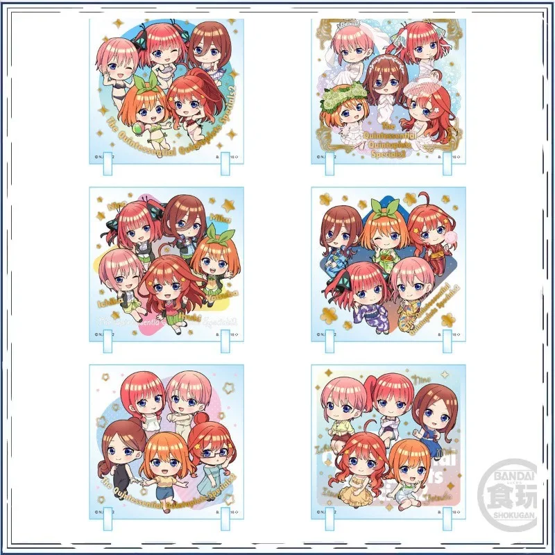 BANDAI The Quintessential Quintuplets Acrylic Stand Figure Blind Box Desktop Decoration Collection Ornament
BANDAI The Quintessential Quintuplets Acrylic Stand Figure Blind Box Desktop Decoration Collection Ornament