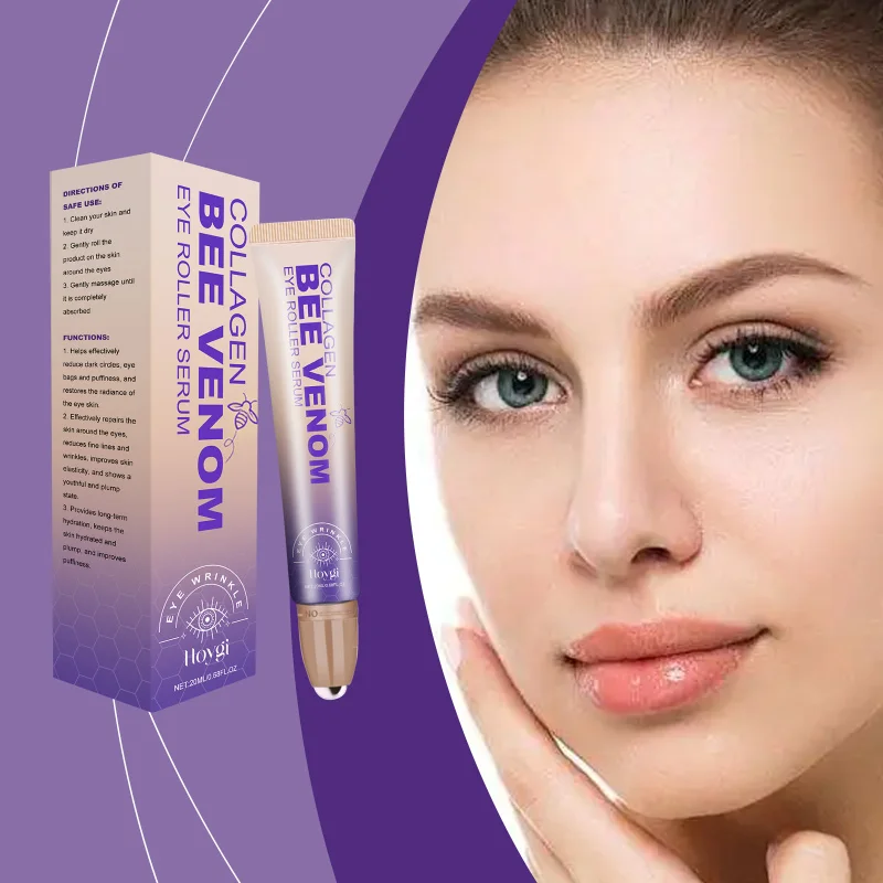 Bee Venom Eye Roller Essence, Firms Eye Area And Enhances Hydration, Improves Fine Lines With Long-Lasting Moisture
Bee Venom Eye Roller Essence, Firms Eye Area And Enhances Hydration, Improves Fine Lines With Long-Lasting Moisture