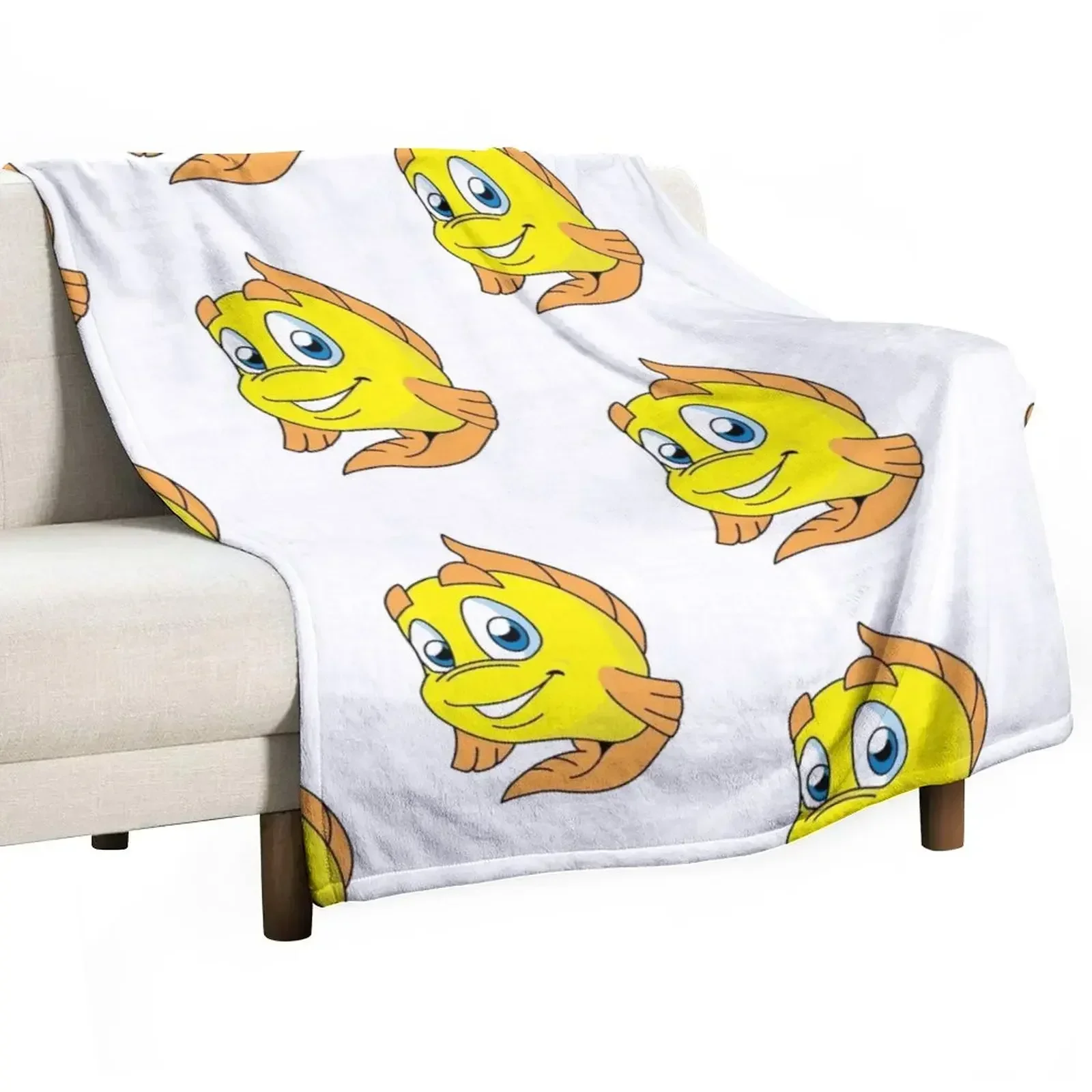 Freddi Fish Throw Blanket Year Round Soft Comfortable Blanket for Home
Freddi Fish Throw Blanket Year Round Soft Comfortable Blanket for Home