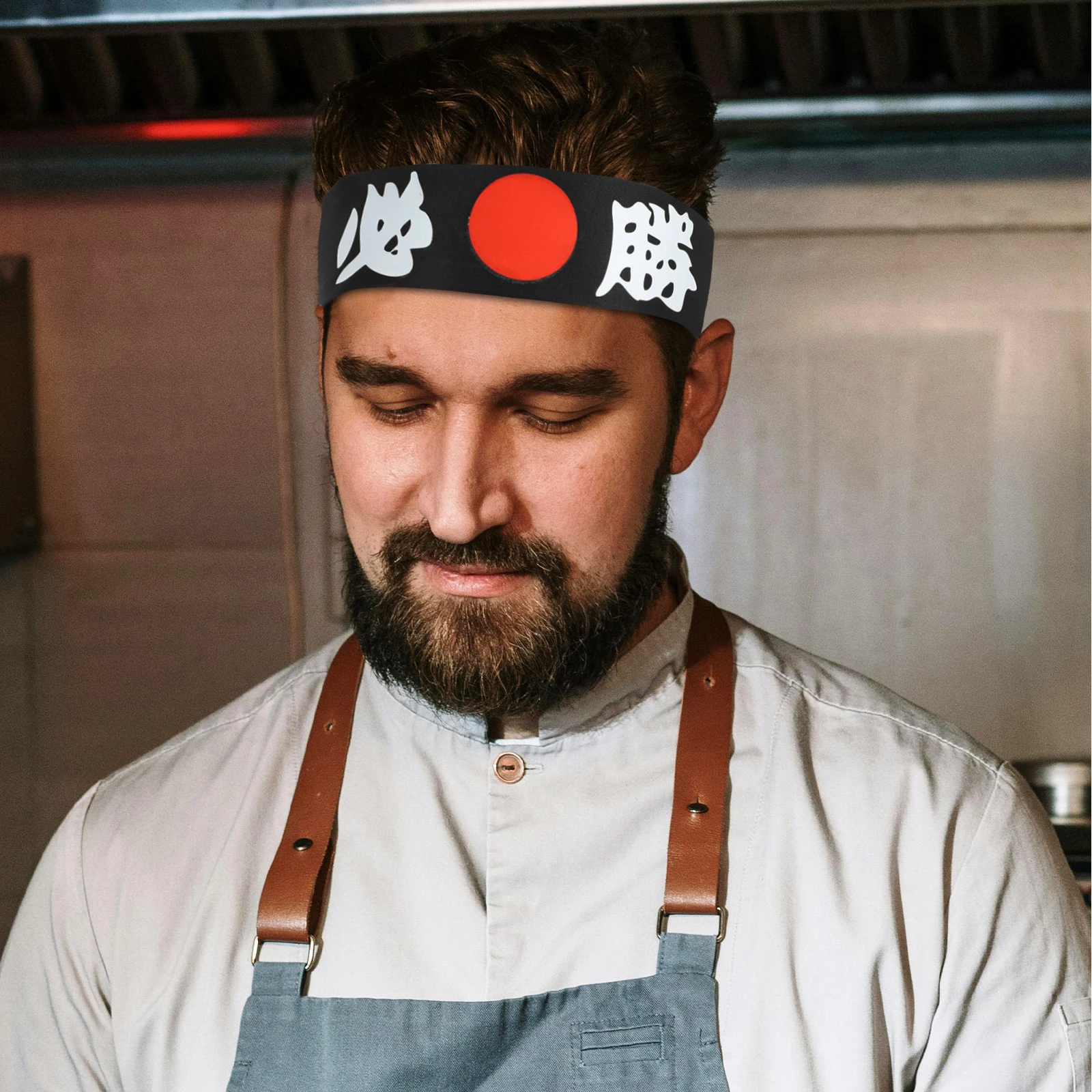 Samurai Headband Japanese Style Black Cotton Fitness Costume Karate Strap Wide Headbands Sports Competition Chef Accessory
Samurai Headband Japanese Style Black Cotton Fitness Costume Karate Strap Wide Headbands Sports Competition Chef Accessory