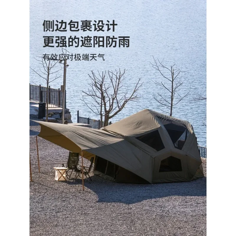 2 in 1 Inflatable Camping Tent Outdoor Automatic Sunshade Waterproof Canopy Tent for Camping
2 in 1 Inflatable Camping Tent Outdoor Automatic Sunshade Waterproof Canopy Tent for Camping