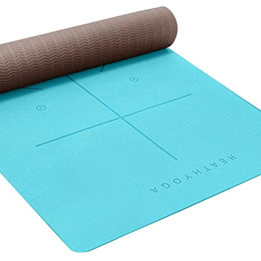 Yoga Mat Non Slip TPE Pilates Exercise Mats for Home Workout Gym Fitness Eco Friendly Thick Hot Yoga Mat with Strap Body Alignm
Yoga Mat Non Slip TPE Pilates Exercise Mats for Home Workout Gym Fitness Eco Friendly Thick Hot Yoga Mat with Strap Body Alignm