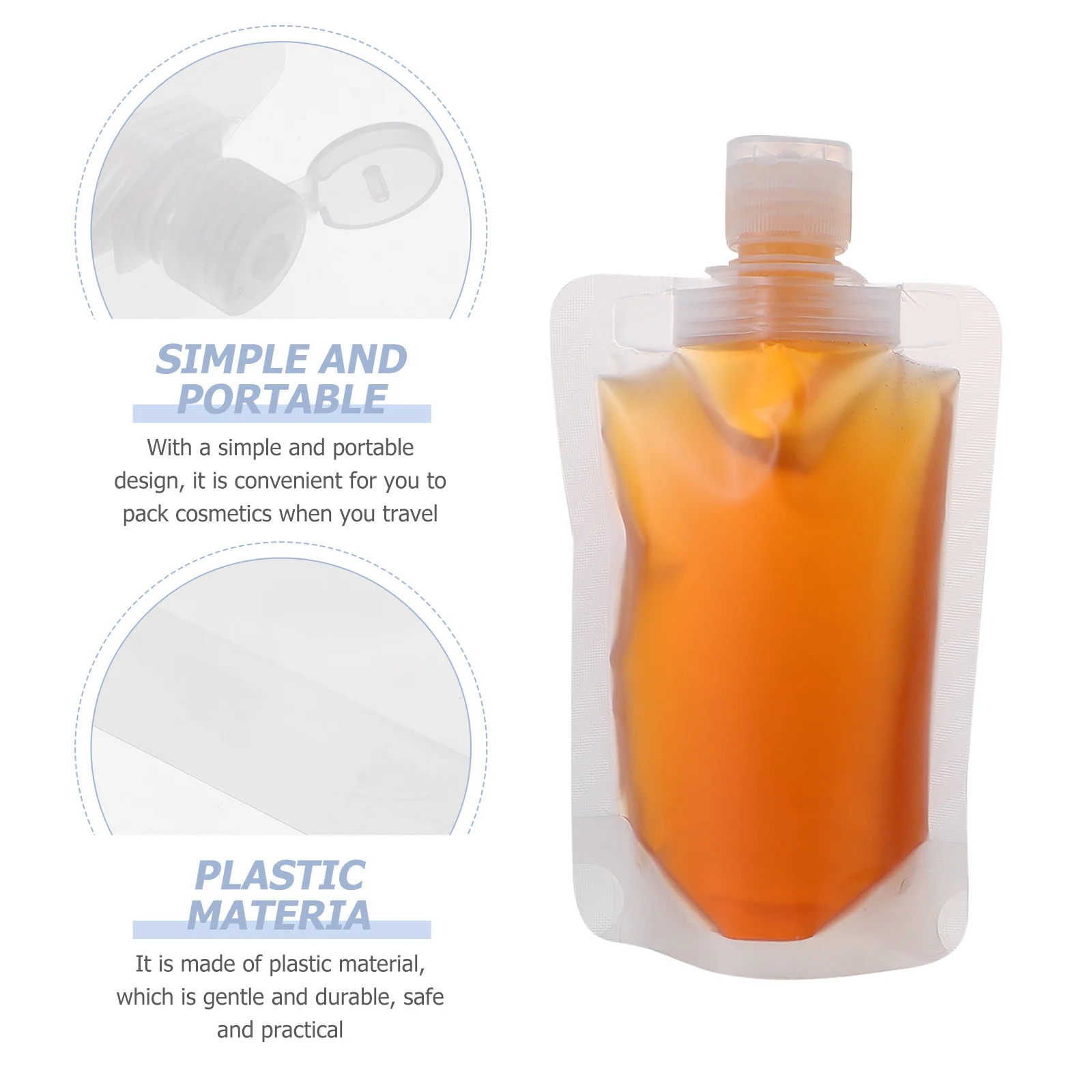 24Pcs Portable Bag Travel Pouch Set Compact Leak-Resistant Lotion Storage Pouch Reusable Skincare Organizer
24Pcs Portable Bag Travel Pouch Set Compact Leak-Resistant Lotion Storage Pouch Reusable Skincare Organizer