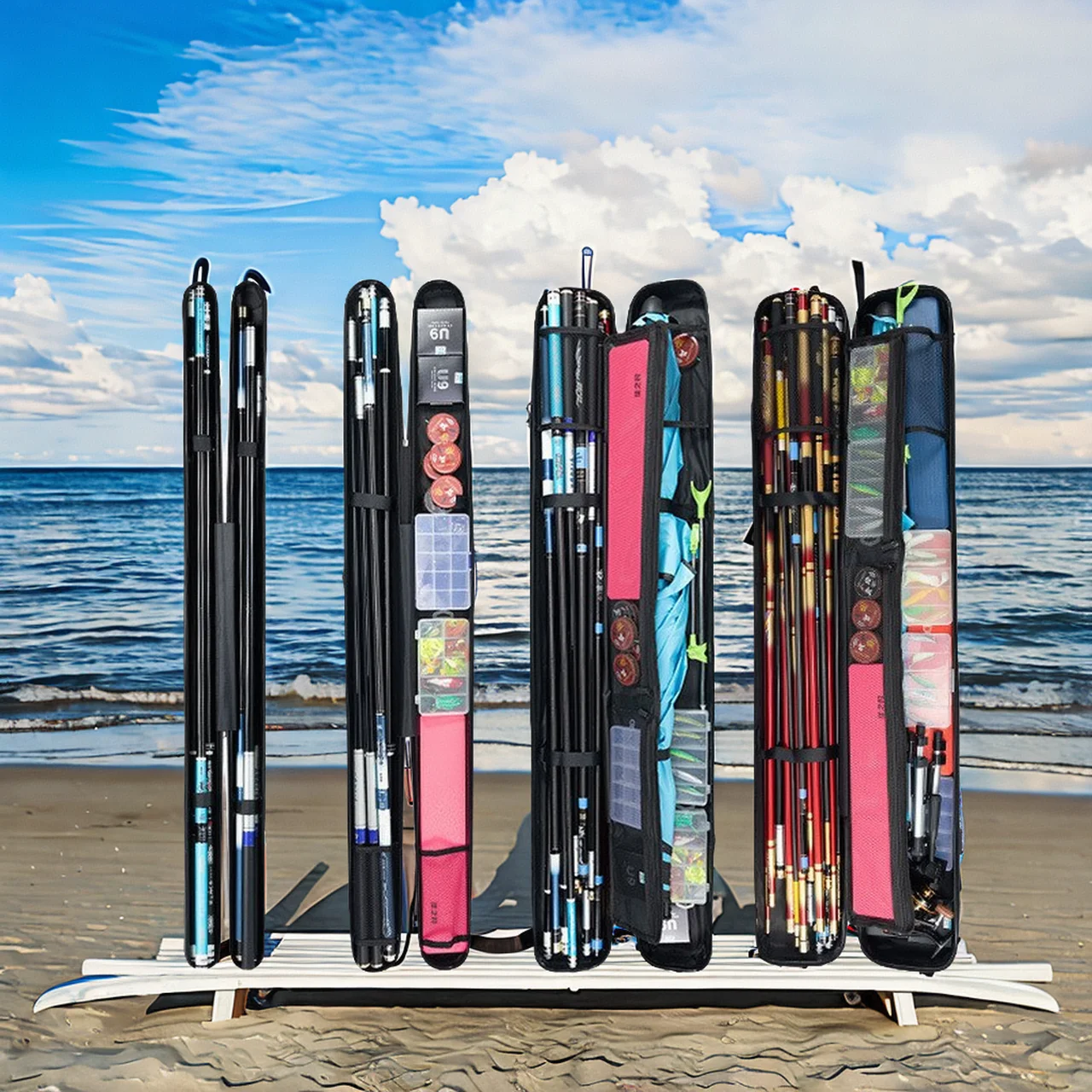 Portable Waterproof Thickened Fishing Rod Hard-Shell Foldable Case Bag Holder Storage Sea Universal Backpack Strap
Portable Waterproof Thickened Fishing Rod Hard-Shell Foldable Case Bag Holder Storage Sea Universal Backpack Strap