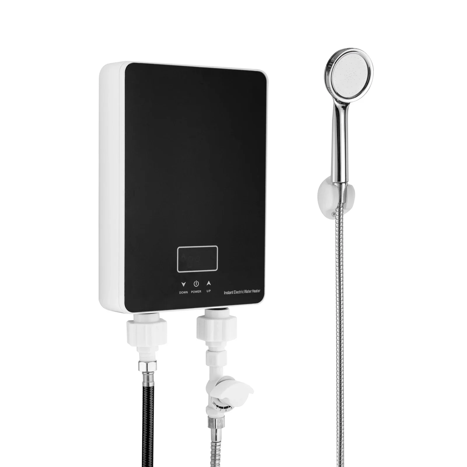 6000W Water Heater, 110V/220V Stainless Steel Shower with , Shower &Shower Hose
6000W Water Heater, 110V/220V Stainless Steel Shower with , Shower &Shower Hose
