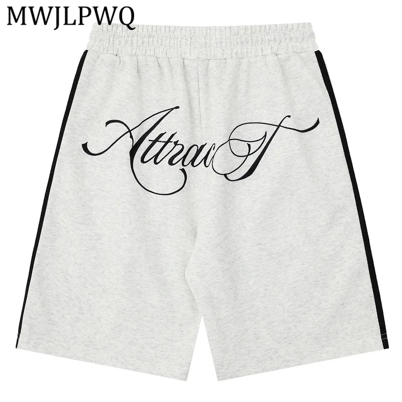 MWJLPWQ American Embroidered Letter Design Shorts Men's Loose Straight Fit Trendy Summer New Casual Pants For Couples 16282
MWJLPWQ American Embroidered Letter Design Shorts Men's Loose Straight Fit Trendy Summer New Casual Pants For Couples 16282