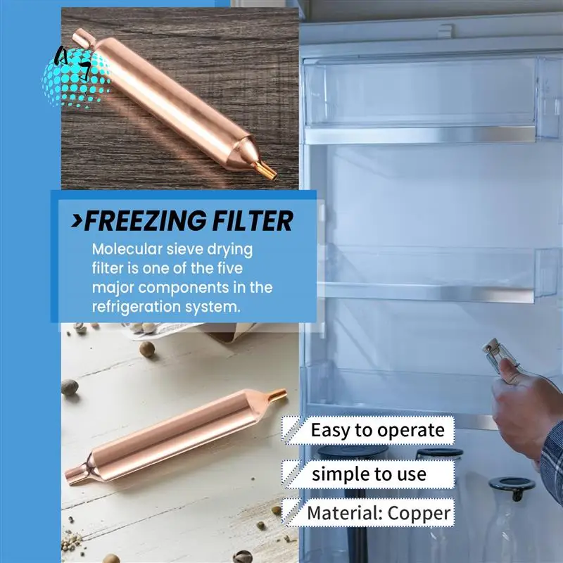 A07F-10 Refrigeration Filters 115 X18mm Refrigerator Filter Dryer Accessories Refrigeration
A07F-10 Refrigeration Filters 115 X18mm Refrigerator Filter Dryer Accessories Refrigeration
