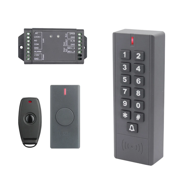 Waterproof Door Lock Remote Control Access Control 125Khz ID /IC Card RFID Access Control Wireless Keypad Control Reader
Waterproof Door Lock Remote Control Access Control 125Khz ID /IC Card RFID Access Control Wireless Keypad Control Reader