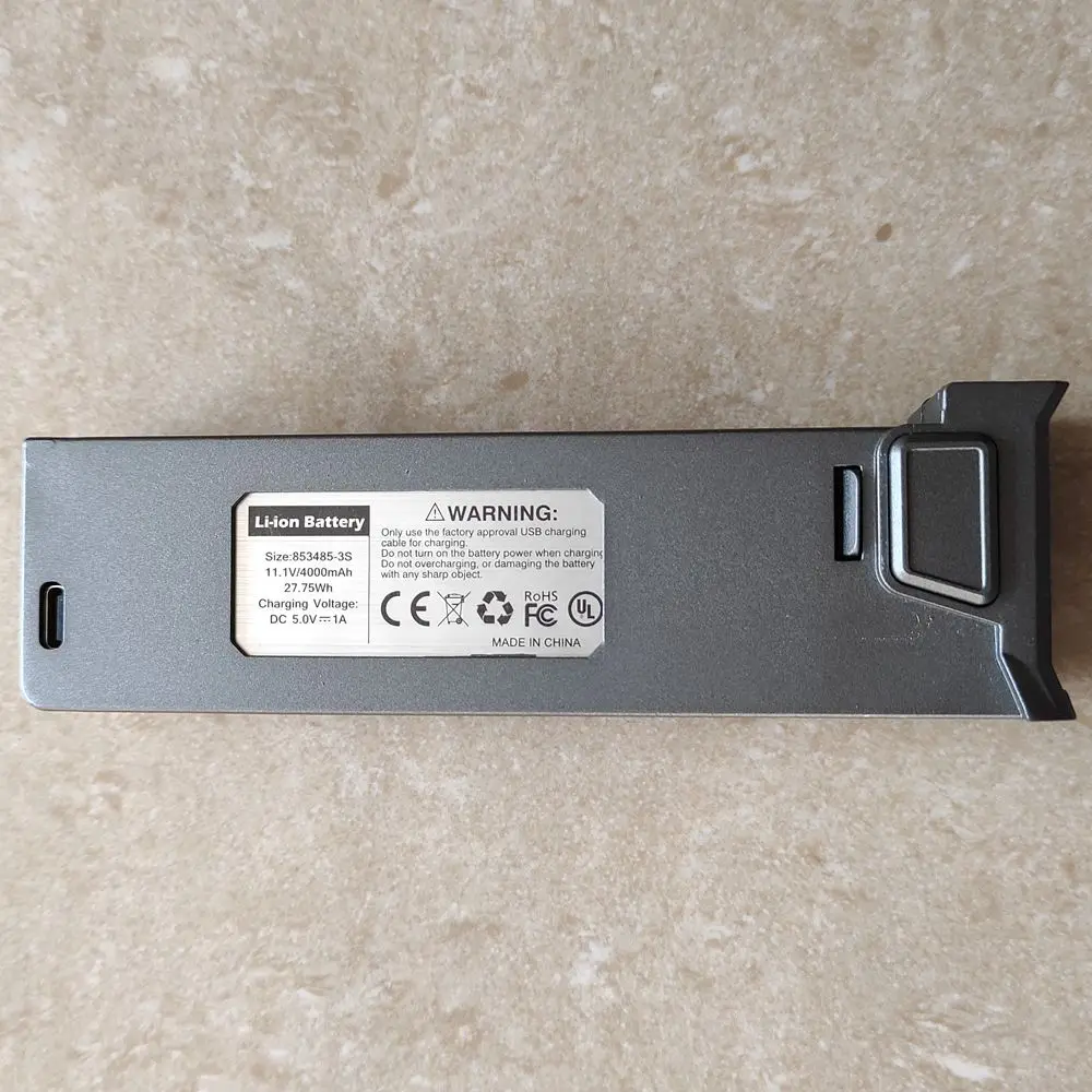 Литий-полимерный аккумулятор 11,1 В, 4000 мАч для 2-осевой камеры 4DRC M1 Pro
Литий-полимерный аккумулятор 11,1 В, 4000 мАч для 2-осевой камеры 4DRC M1 Pro