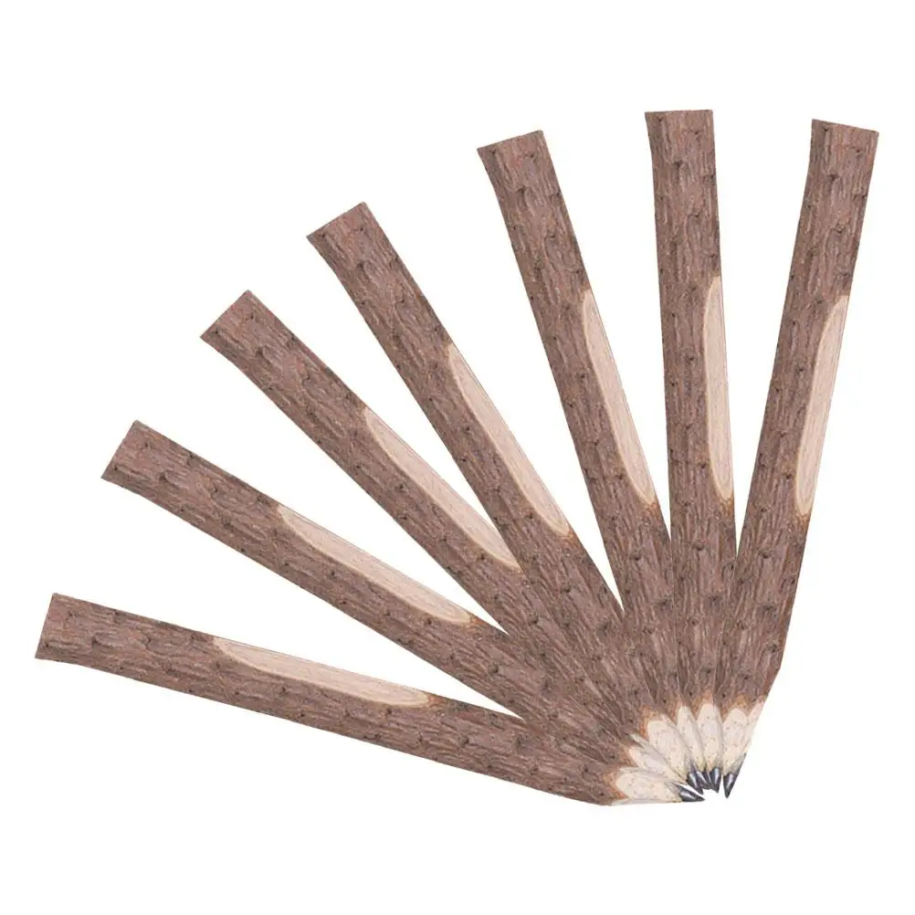 7pcs Tree Bark Pencils Wood Branch Kids School Supplies Toddler Writing Tools Natural Material Comfortable Grip
7pcs Tree Bark Pencils Wood Branch Kids School Supplies Toddler Writing Tools Natural Material Comfortable Grip